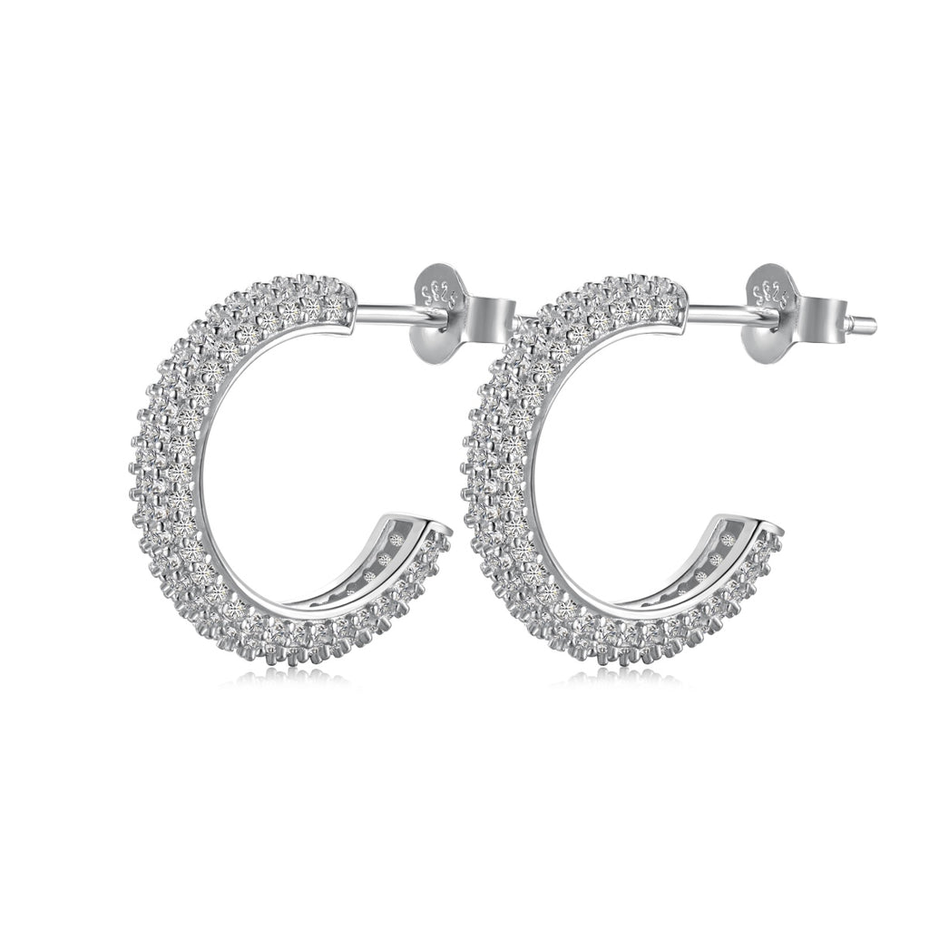 Sterling Silver ‘Nara’ Hoops