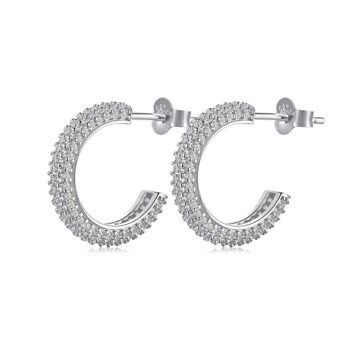 Sterling Silver ‘Nara’ Hoops