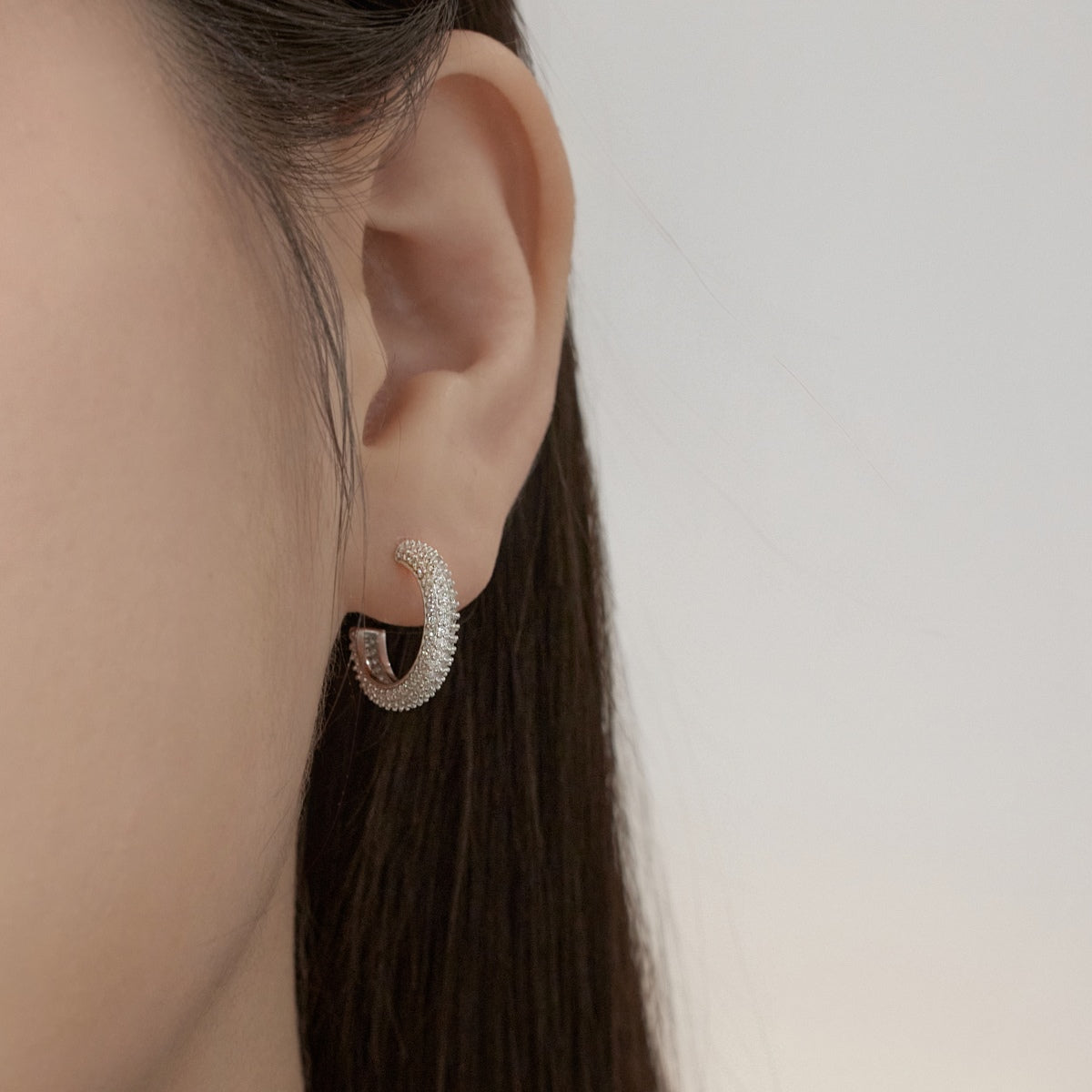 Sterling Silver ‘Nara’ Hoops