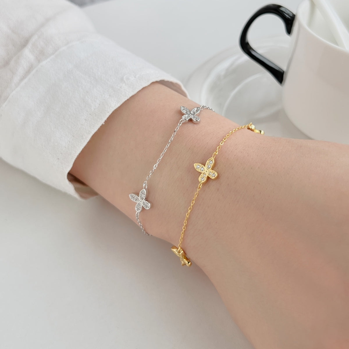 925 Sterling Silver Sera Bracelet (Pre-order)