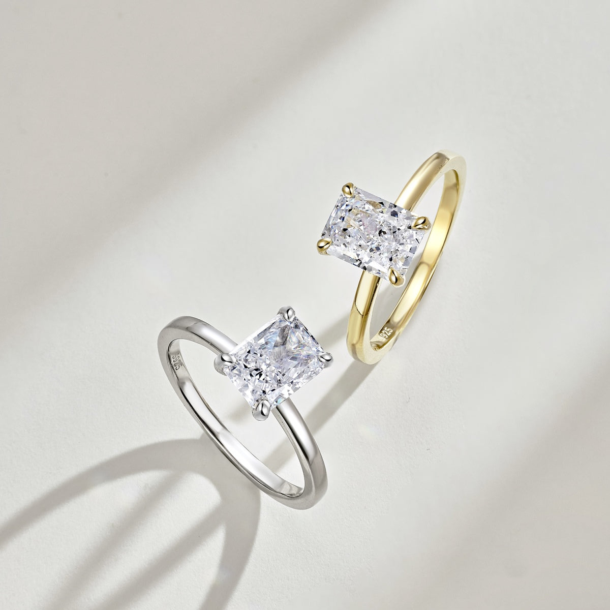 Sterling Silver 2.0ct ‘Monroe’ Solitaire Ring