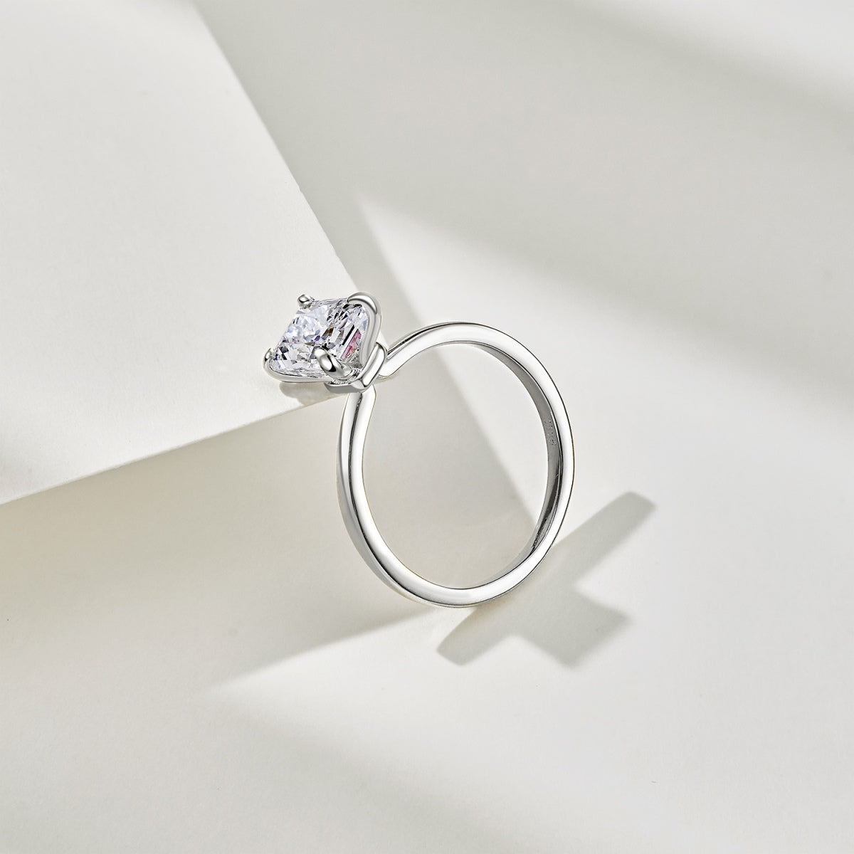 Sterling Silver 2.0ct ‘Monroe’ Solitaire Ring