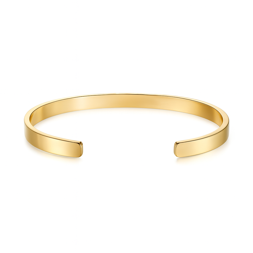 Gold Cuff Bangle