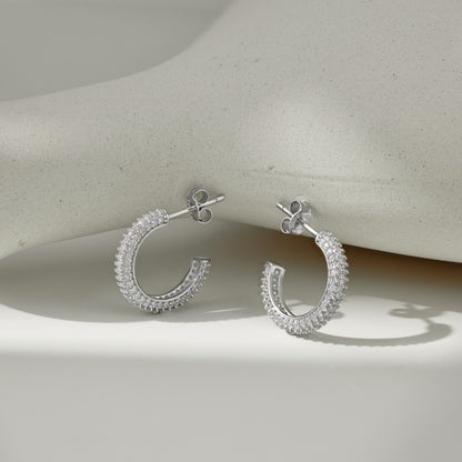 Sterling Silver ‘Nara’ Hoops