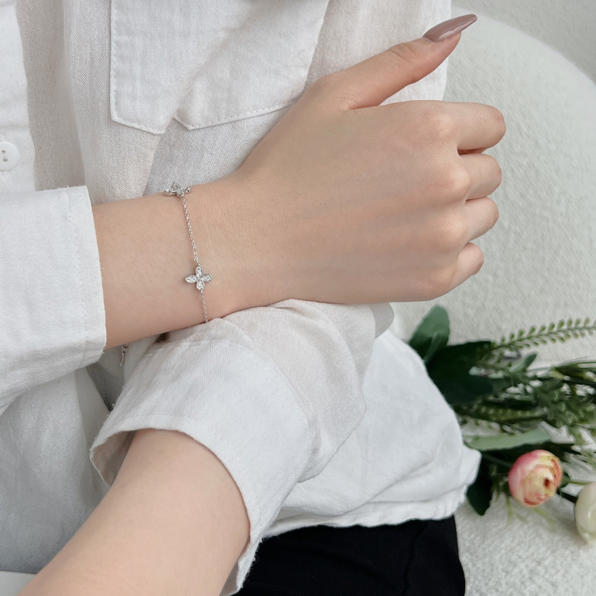 925 Sterling Silver Sera Bracelet (Pre-order)