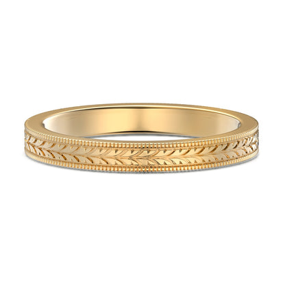 Champagne-Gold ‘Clara’ Stacker Ring