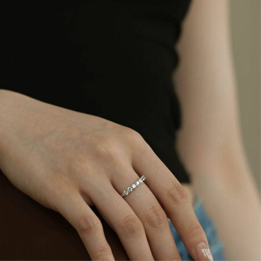 Silver Stacker Ring