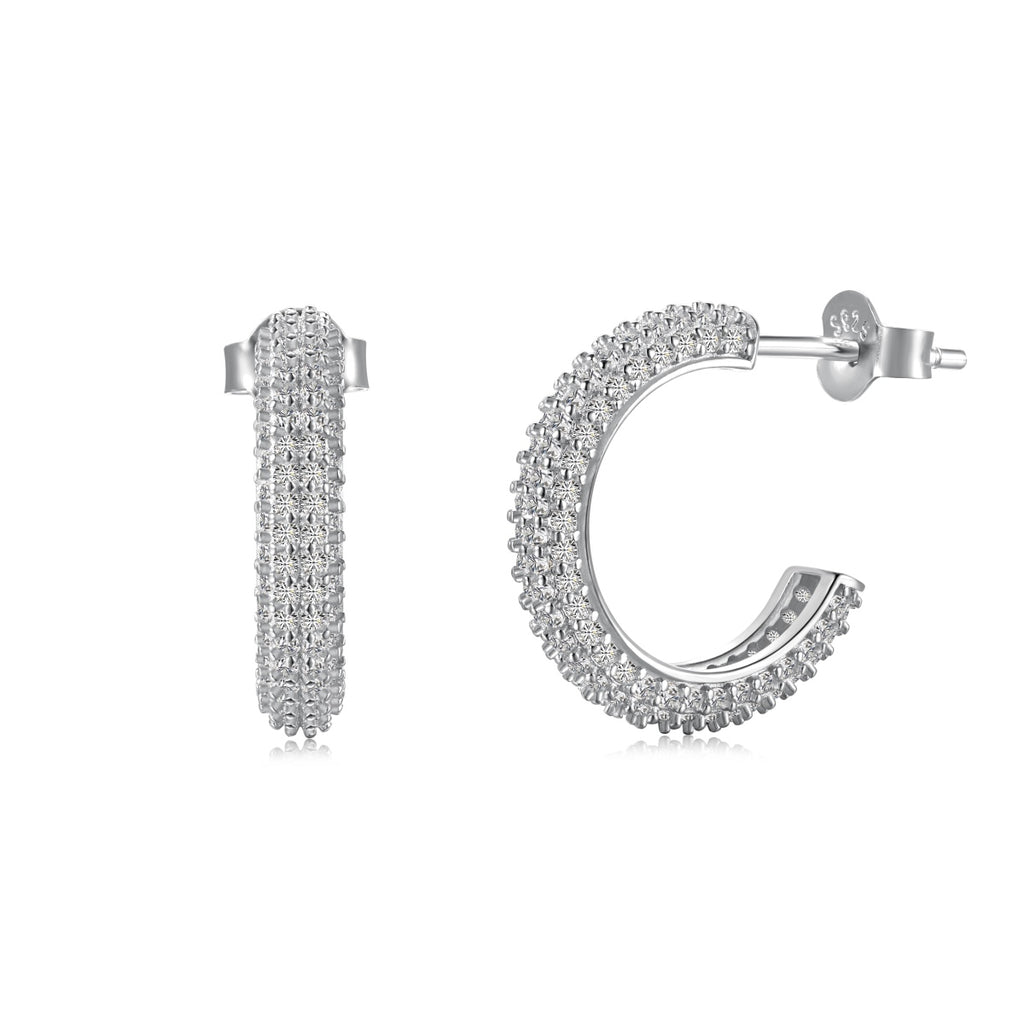Sterling Silver ‘Nara’ Hoops