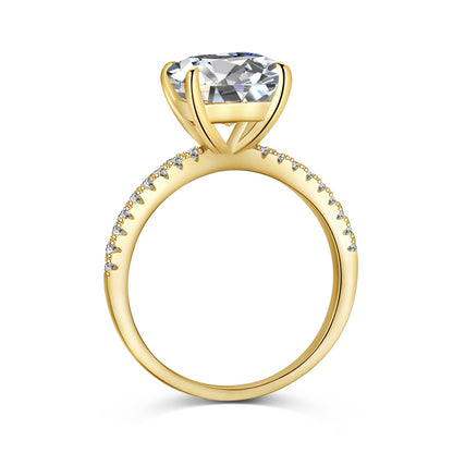 18k Gold Plated Princess Cut ‘Iris’ Ring (Limited Edition)